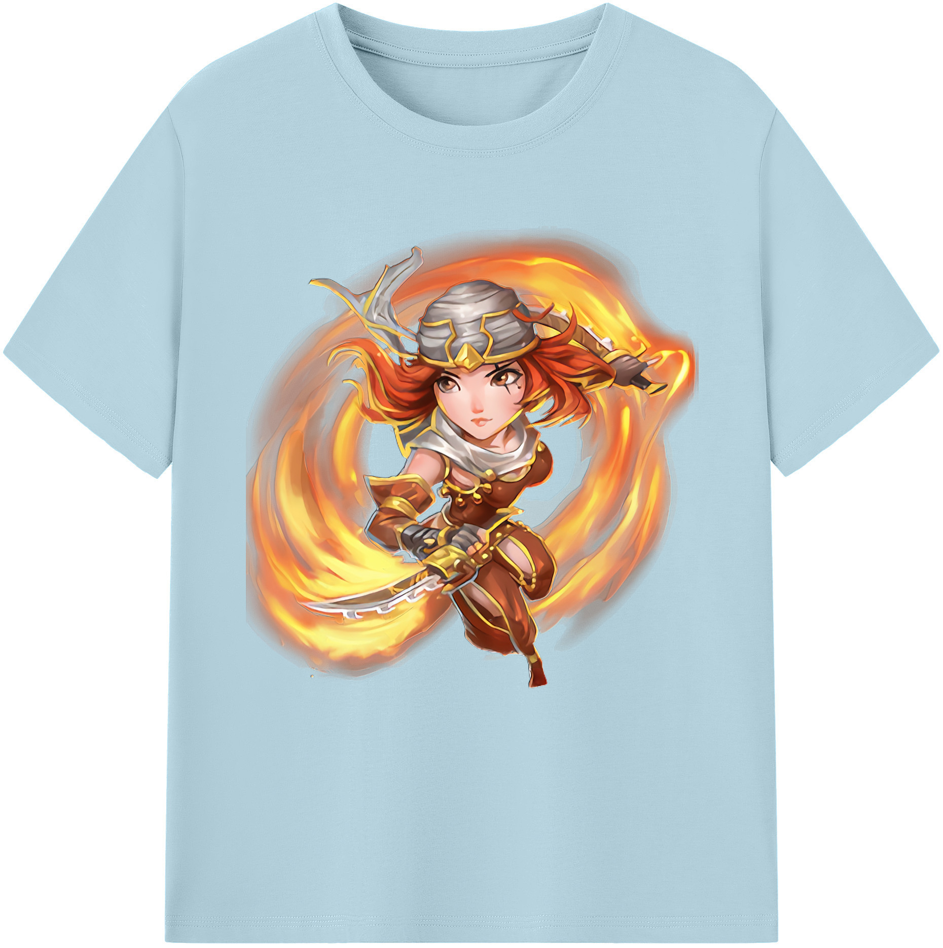 リーグ・オブ・レジェンド League of Legends LOL 綿100％半袖Tシャツ（フロントプリント）